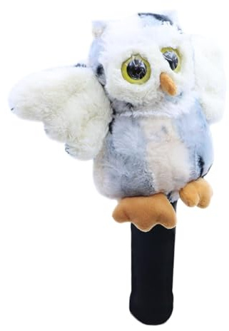 Copri mazza da golf in peluche, accessorio divertente e funzionale per uomini, adatto per conducenti e legni da fairway