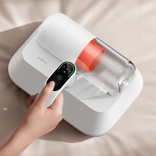 Xiaomi Vacuum Cleaner Dust Mite 2 Pro - Aspirador de Mano Potente | Aspirador sin Cable para el Hogar | Mini Aspirador sin Bolsa para Sofa | Aspirador Portatil para Pelos, Uñas y Acaros