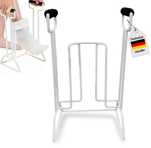 🆄🅽🆂🅴🆁 𝗧𝗜𝗣𝗣: Strumpfanziehhilfe für Senioren | Sockenanziehhilfe | Anziehhilfe für Socken & Kompressionsstrümpfe | Strumpfanzieher nach Hüft OP | Strumpfanzieher Hilfe