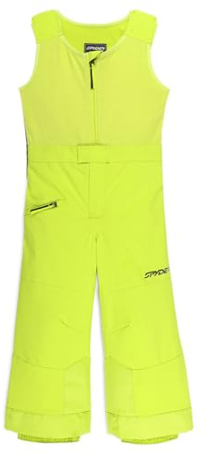 Spyder Boys Snow Ski Toddler Expedition Pants, Lime, 6