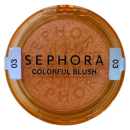 Sephora Collezione Colorful Blush Glaze – 03 Sunrise (arancione corallo shimmer) – 3,5 g / 0,12 Oz