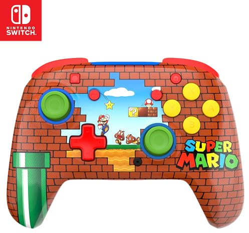 Turtle Beach Rematch Wireless Controller: Mario Bricks Reveal – Offiziell Lizenziert von Nintendo für Nintendo Switch 2 und 1 - C Button nicht vorhanden