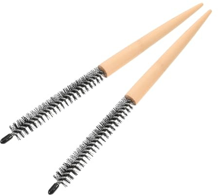 Generico 2 Pettini Piccoli per Cotonare Chioma, Spazzola a Pettine Fine per Volumizzare Radici, Setole Ultrafini per Styling Preciso e Portatile per Uso Viaggio