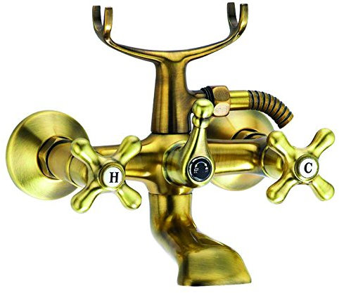 Grifo de bañera serie Almendro en bronce