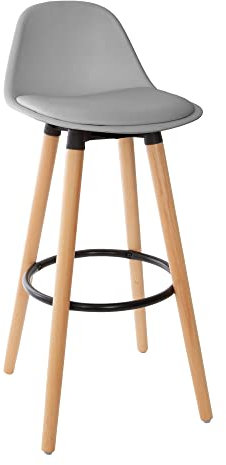 Atmosphera - Tabouret de Bar Maxon Gris