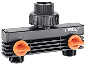 Presa a due vie filettate 20/27 mm – irrigazione Cla ber