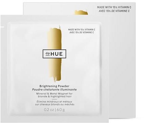 dpHUE Brightening Powder - 6 Uses - Boosts Brightness & Shine of Blonde or Highlighted Hair - Removes Minerals, Metals, Chlorine & Impurities - Color-Safe Formula - Cruelty Free