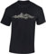 Wander Tshirt Herren : Alpengipfel - Kletter T-Shirt Männer - Geschenk für Wanderfreunde - Bergsteiger Ausrüstung (Schwarz XL)