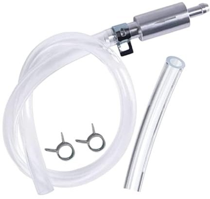 budebuse Kit de tuyau de purge de frein avec clapets anti-retour, anti-fuite et résistant à la corrosion, pour outils de purge pour systèmes hydrauliques et embrayages