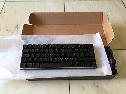Vortex Pok3r 60% Mechanical Keyboard, Cherry MX Brown Switch, RGB Backlight - UK ISO Layout