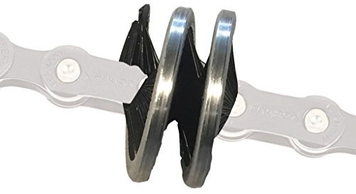 Spiro Kettenreiniger Kettenbürste, Silber/Schwarz, Einheitsgröße