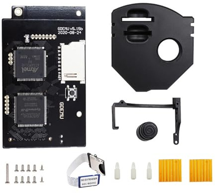 for GDEMU Optical Drive Simulation Board V5.15b, VR-bobot Repair Part Optical Drive for Game Console VA1 Host with Remote Storage Card Mount Kit