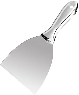 Raschietto Per Giunti in Acciaio Inossidabile Coltello Per Giunti Per Cartongesso Finitura Intonaco Raschiamento Carta Da Parati Pulizia Mastice Acciaio Inossidabile Flessibile