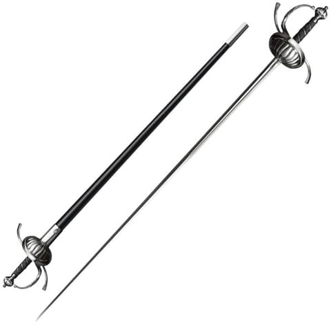 Rapier mit geriffeltem Griffkorb von Cold Steel