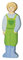 Holztiger 80548 - Spielfigur - Bauer
