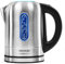 Cecotec Bouilloire Électrique ThermoSense 290 Steel. 1.7 L, Sans BPA, Acier Inoxydable, Base 360º, Filtre Anticalcaire , Triple Système de Sécurité , Sélecteur de Température, 2200 W.