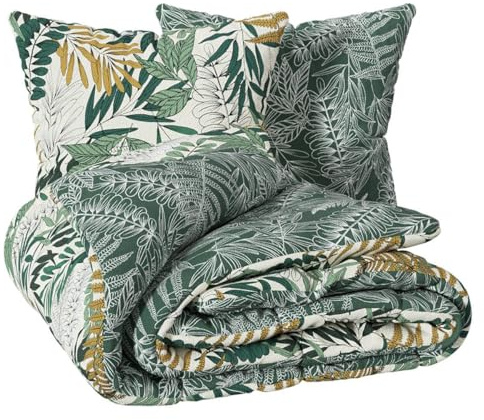 Atmosphera - Parure de lit Tropik en Coton 240x220 cm