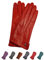 AKAROA ESTD 2019 Lederhandschuhe Damen ANN, Touchscreen Funktion, italienisches Leder, recyceltes Strickfutter aus 50% Kaschmir und 50% Wolle, 4 Größen S - XL, schwarz, S - 7