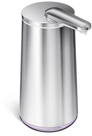 Simplehuman Schaum-Sensorspender, Edelstahl, Silber, 295 ml