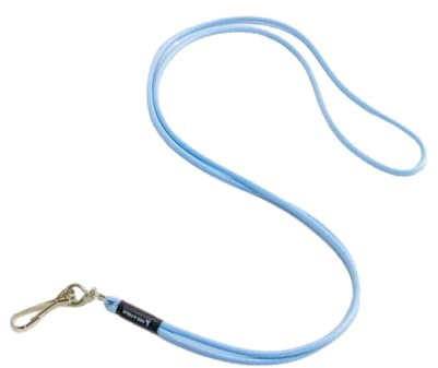 Dog & Field SIGNATURE DOG WHISTLE LANYARD – Lightweight, Stylish & Durable Whistle Lanyard for Dog Training – Comfortable Rubber Hardware – (Light Blue)