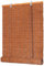 Grandekor PE Outdoor Rollo Wetterfest Bambus Look für Fenster Tür,B80 x H160 cm Braun,Imitation Bambusrollo Sonnenschutz, Blickdicht UV-Schutz für Innen-& Aussenbereich, Einfache Montage