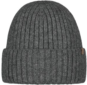 Barts Wyoni Beanie Bonnet, Dark Heather, Taille Unique Homme