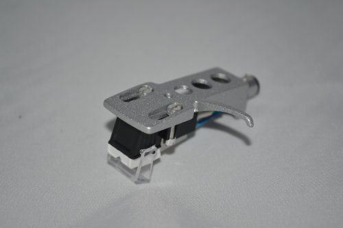 argento giradischi TESTINA FONOGRAFICA montaggio con Cartuccia per Gemini CDT 05,XL 120 MK2,TT1000,PDT 6000,PT- 2410,PT- 2400,TT 1100,100,400,200,SV 2200,SA 600,PT- 2600,Q 1300,PT- 2000,1800q