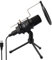 Daffodil Condenser Microphone USB Omnidirectional MCP200 - Mic with Tripod Stand, Pop filter - Recording vocals, Gaming, Podcast, ASMR, Vlogging Broadcast and Streaming for PC and Mac - Black