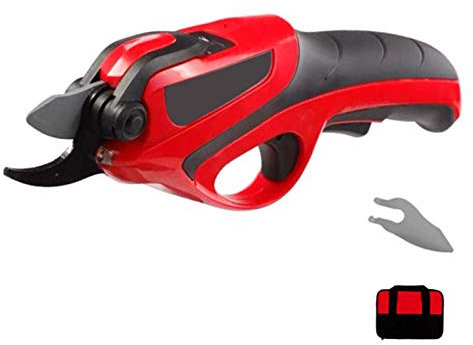 Cesoie elettriche da potatura Forbici elettriche multifunzionali Tagliabordi per rami di alberi a batteria con lama di ricambio - Diametro di taglio 14 mm, Lama*3