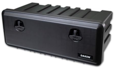 Cassetta degli attrezzi per camion, Daken Just 900, 900 x 367 x 450 mm, in plastica, impermeabile, 90 l (senza supporto)