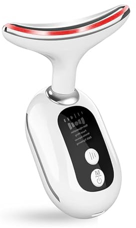 2026 New Face Massager,Portable Skin Tightening Beauty Toning Device,with 45 ± 5°C Heat and 4 Massage Modes for SkinTightening & Neck Lifting EMS Massage Face Firming for Women Facial Massager (White)