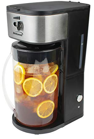 Brentwood KT-2150BK Iced Tea and Coffee Maker with 64 Ounce Pitcher, Black