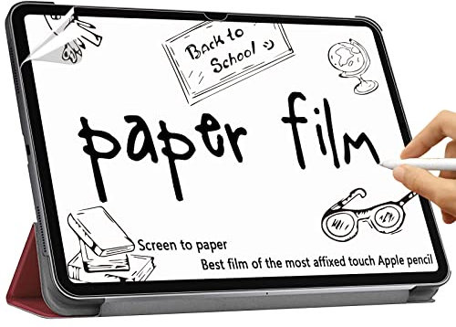 Phimoos [2 Pack Paper Feel Screen Protector for iPad A16/11th/10th Generation (2025/2022 Model, 11/10.9 Inch), Matte PET Paper Screen Protector for Drawing, Writing, Anti-Glare/Anti-Fingerprint