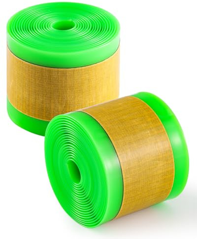 Julai Fahrradreifen Liner, Mountainbike-Schlauchplatten, Selbstklebender Schutz, pannenfrei, kompatibel mit 20 24 26 28 29 x 2–3 Zoll