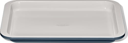 OXO Good Grips Non-Stick Pro Ceramic Coated Metal Bakeware Quarter Sheet, Storm Blue