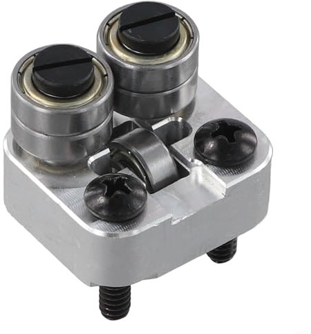 Honseadek Kit rullo guida posteriore sega a nastro, Accessori per seghe a nastro per taglio profondo, Componenti per utensili elettrici, Parte di ricambio in metallo, Componenti per seghe per la