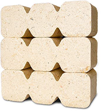 10 kg mattonelle di legno RUF legno di conifera camino stufa Brenn legno Heiz Brikett Made in Germany