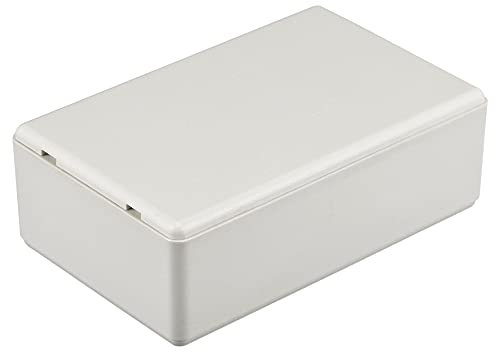 sourcing map 2 Stück Staubdichte Anschlussdose 92x58x32mm ABS für Elektroprojekte Grau