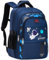 Schulrucksack für Jungen Kinder Grundschultasche Büchertasche Wasserdichter Nylon-Kinderrucksack Lässiger Tagesrucksack Astronauten Weltraum Schultasche für 5–12 Jahre
