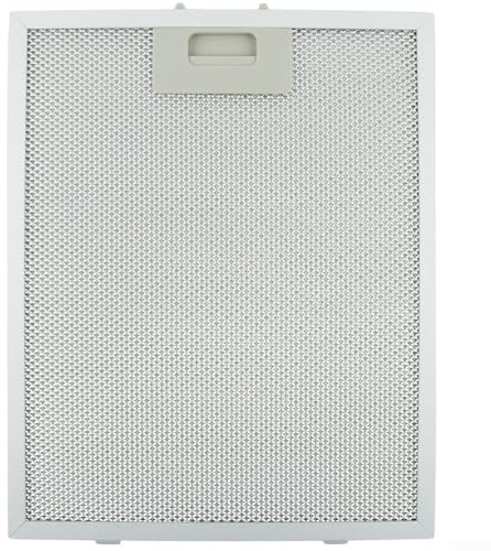 Cooker Hood Metal Grease Filter 30cm X 25cm Aluminum Mesh Hood Vent Filter Kitchen Metal Cooker Hood Filter for Cooker Hood/Extractor Fan Vent