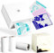Phomemo Mini Drucker, M02 Thermodrucker Mini Drucker für Smartphone Bluetooth Aufkleber Drucker Mit DREI Rollen Transparentem Farbdruckpapier für Fotos Geschenk Studien Notizen Arbeit Kinder (Weiß)