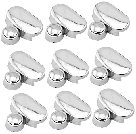 CANIGHT Für Die 10 Stück Kosmetikspiegel-zubehör Keine Schraube Gummistopper Badezimmerspiegel- Clip Für Badezimmer
