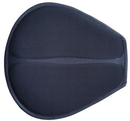 Motorradsitzkissen, Motorradsitzpolster, 3D Motorradluftsitzkissen, Anti-Schlupf-Abdeckung Atmungsfreie drucklebende Matte für Fernwagen fahren, Rollstuhlkomfort