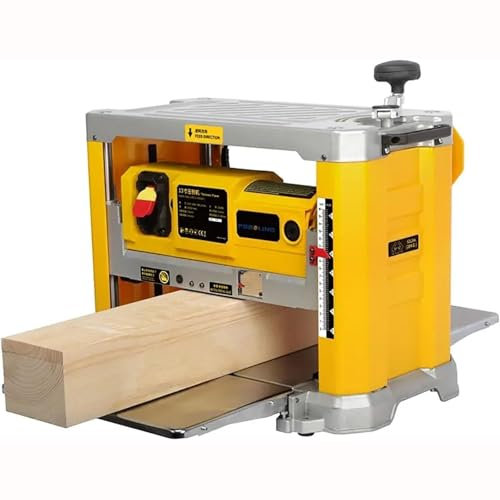 Raboteuse multifonctionnelle for le travail du bois, 2000 W, raboteuse d'établi, raboteuse électrique for le travail du bois de 12 pouces, raboteuse d'établi électrique H6-160 mm