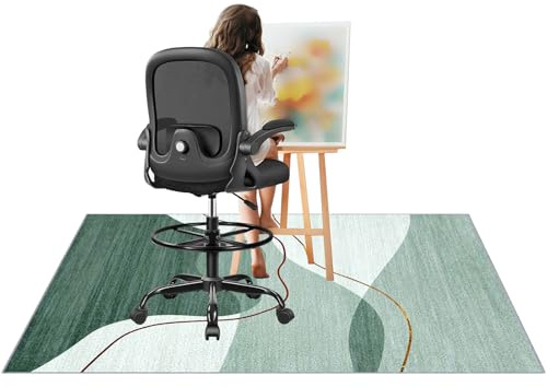 Tehocwiz Alfombra para Silla de Escritorio, Alfombra Silla Ruedas, Alfombra de Protección del Suelo para Silla, Alfombrilla Protectora para Suelos, Alfombrilla para Silla de Gaming 120 x 150 cm
