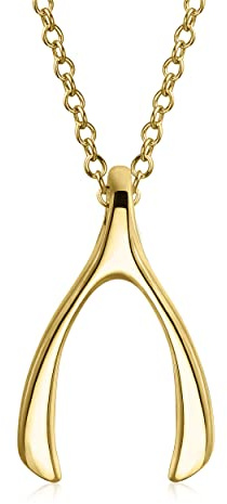 Gradering berlock tvärlänk berlock med halskedja för ungdom för damer flickvän sterlingsilver 14K förgylld