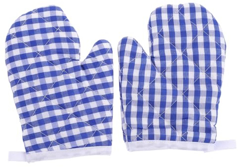 DOITOOL Barn, handskarna matlagning barnugnshandskar värmebeständiga mikrovågsugnar Mitts Ugnshandskar för matlagning redskap snitt