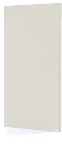 Bluetone Acoustics Wall Panel Pro - Paneles fonoabsorbentes profesionales para eliminar ruidos y ecos - Paneles acústicos para pared y techo (100x50x5cm, Ecru)