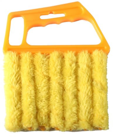 BZKSER Jalousienreiniger Werkzeug - 1Stück Mini Jalousienreiniger Staubbürste, Handheld Air Conditioner Shutters Duster, Schmutzreiniger für Jalousie, Klimaanlage, Fensterrillenspalt