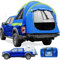 LKW-Bettzelt, Pickup-LKW-Zelt für 1,5–1,8 m LKW-Bett, wasserdichtes PU4000 mm, doppellagig, 2 Personen, tragbares LKW-Bettzelt mit Regenfliege für Camping und Wandern (1,5–5,7 m)